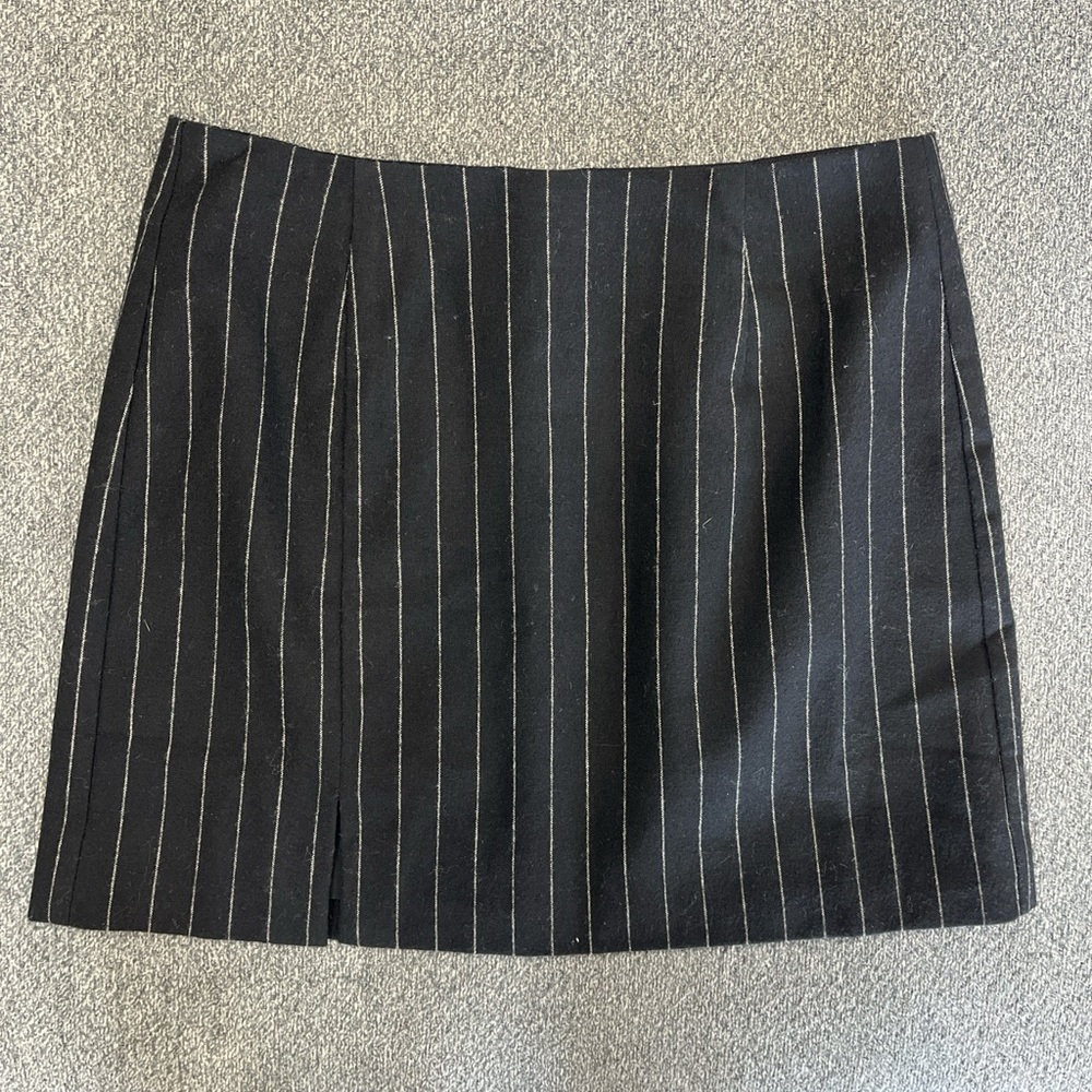 Madewell wool-blend mini skirt